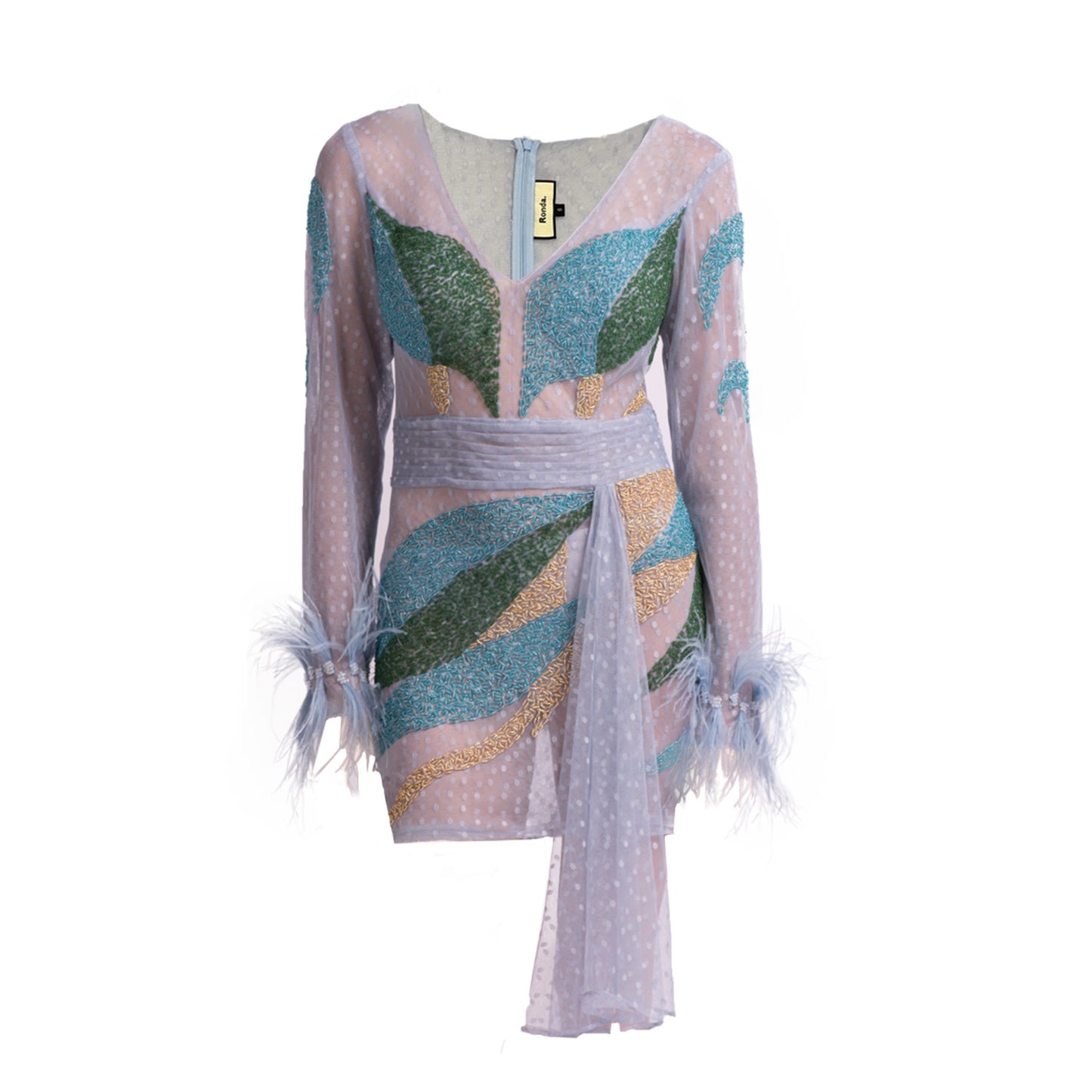 Camille dress blue