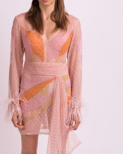 Camille dress pink