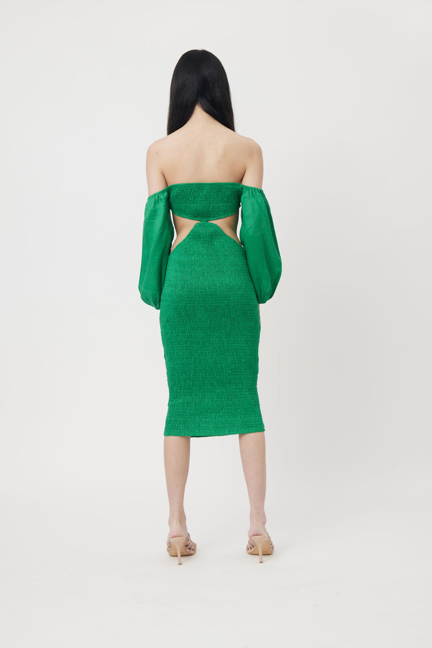 Waist split dress