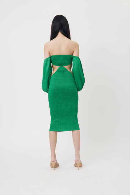 Waist split dress