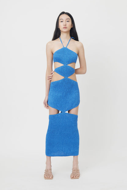 Side split dress