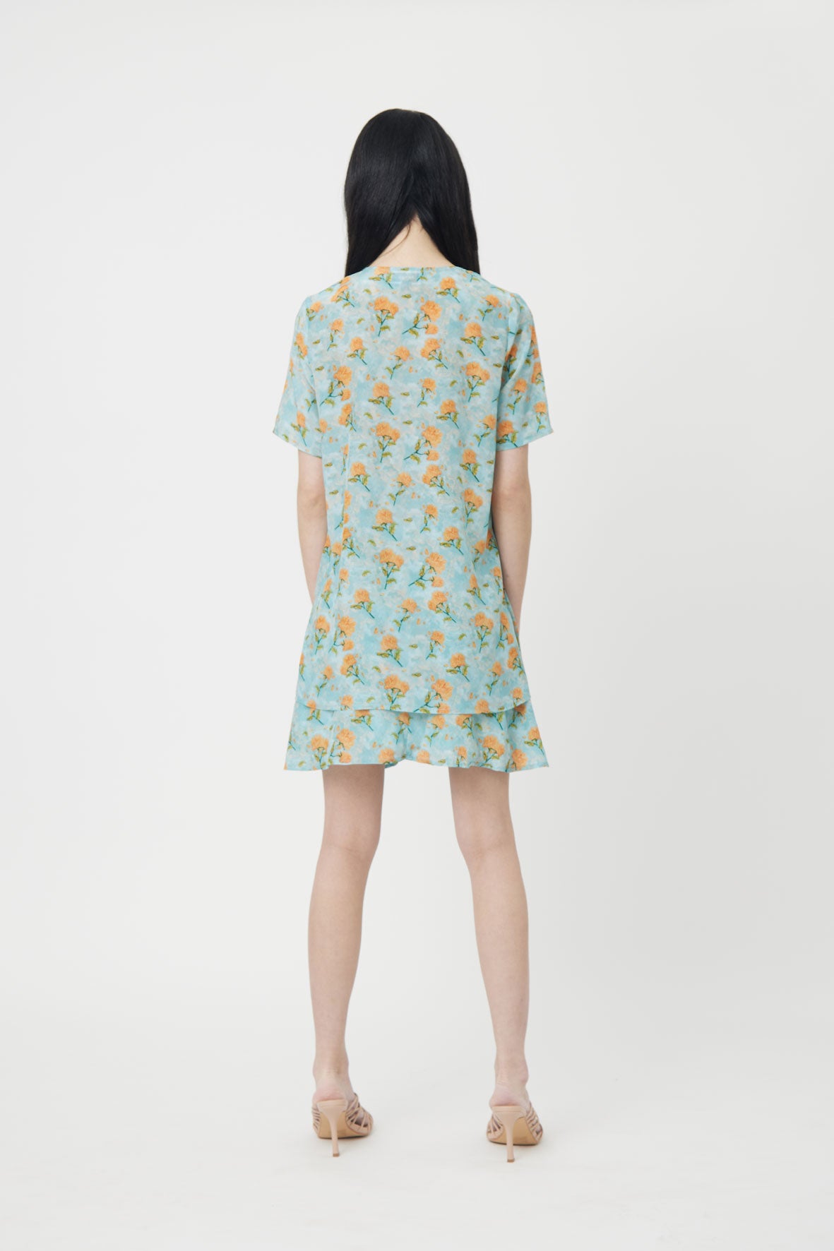 Maddy set- floral sky