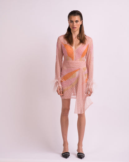 Camille dress pink