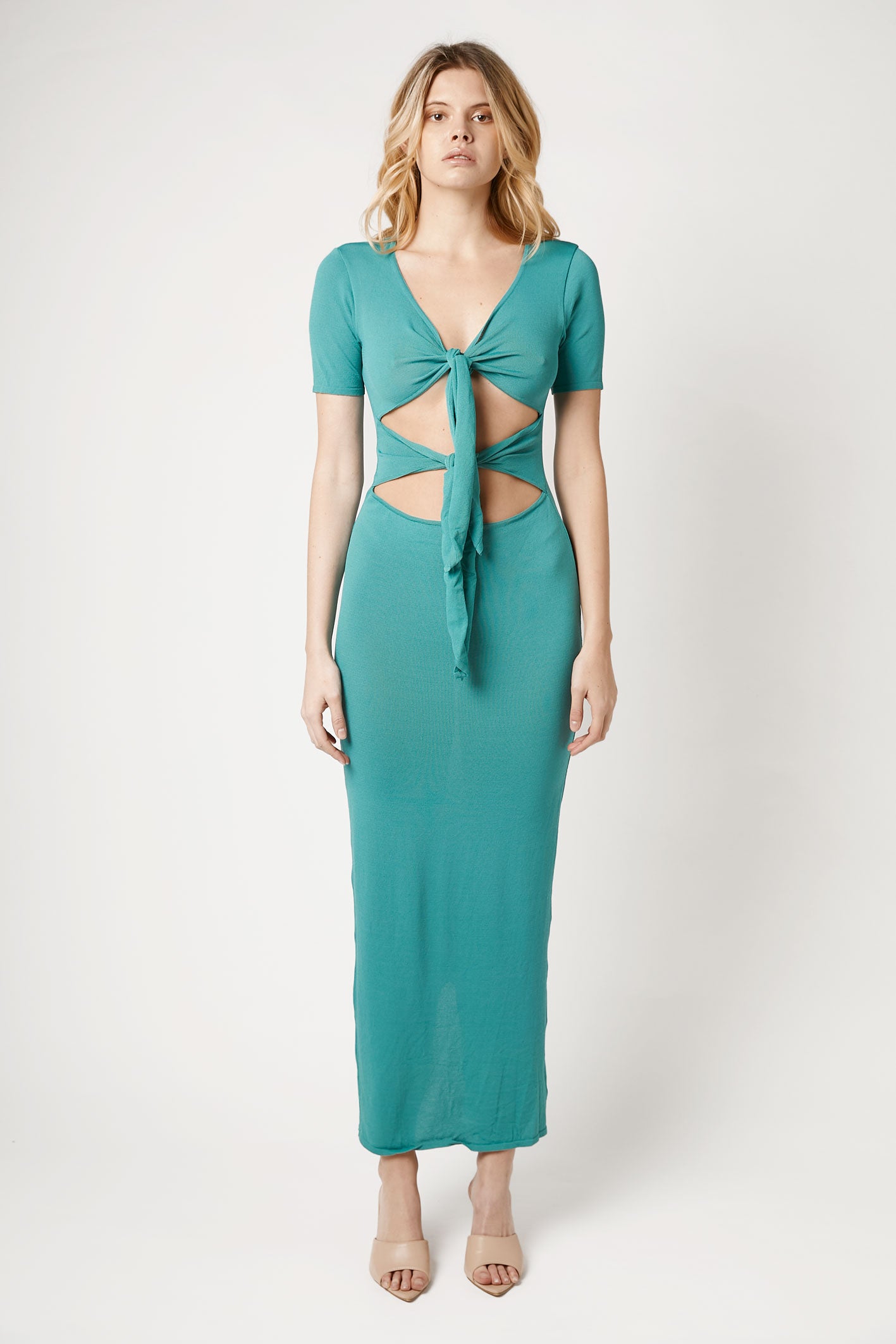 Dalah double tie up dress