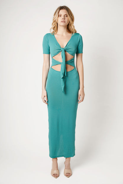 Dalah double tie up dress