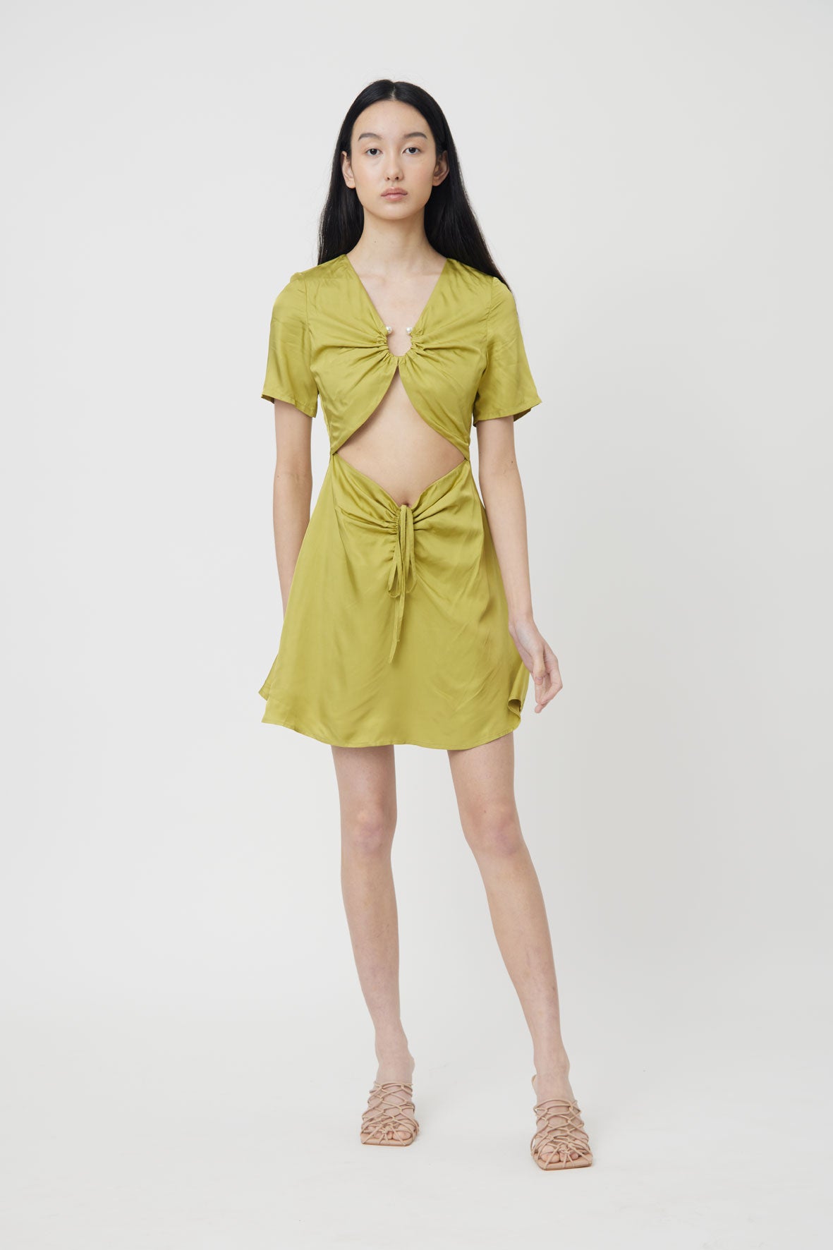 Leone dress- olive