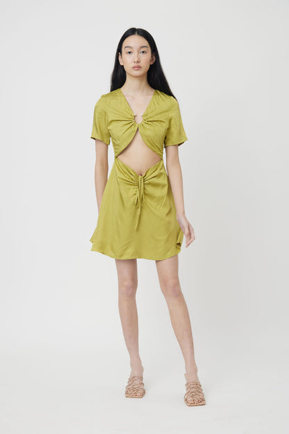 Leone dress- olive